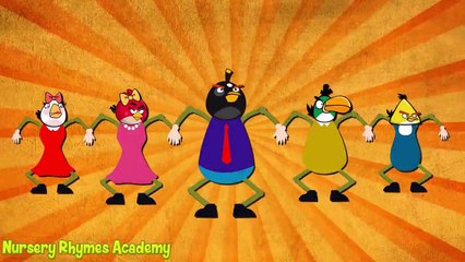 Angry Birds Finger Family Nursery Rhymes for Children - Kids Songs - Angry Birds Finger Family