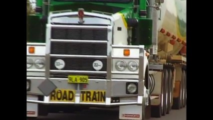 Les plus longs camions du monde en Australie