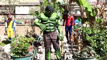 Venom Slime Morphing Spiderman & Wolverine into Carnage w/ Hulk– Fun Superhero Movie in Real Life