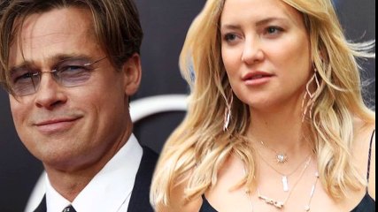 Brad Pitt and Kate  Hudson Now Are   Together in Nights