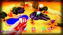 Dinosaur Surprise Word, T-Rex Dinos Learning to Spell Fun   Educational HobbyBabyTV
