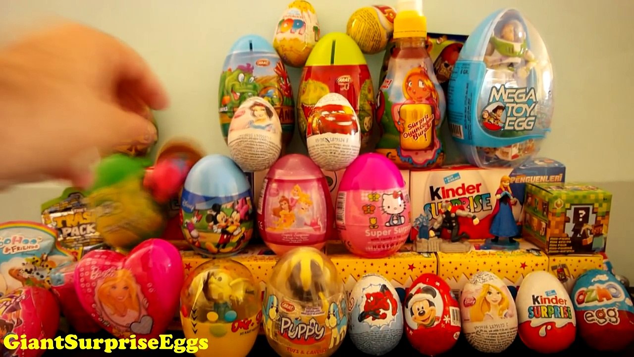 35 surprise eggs
