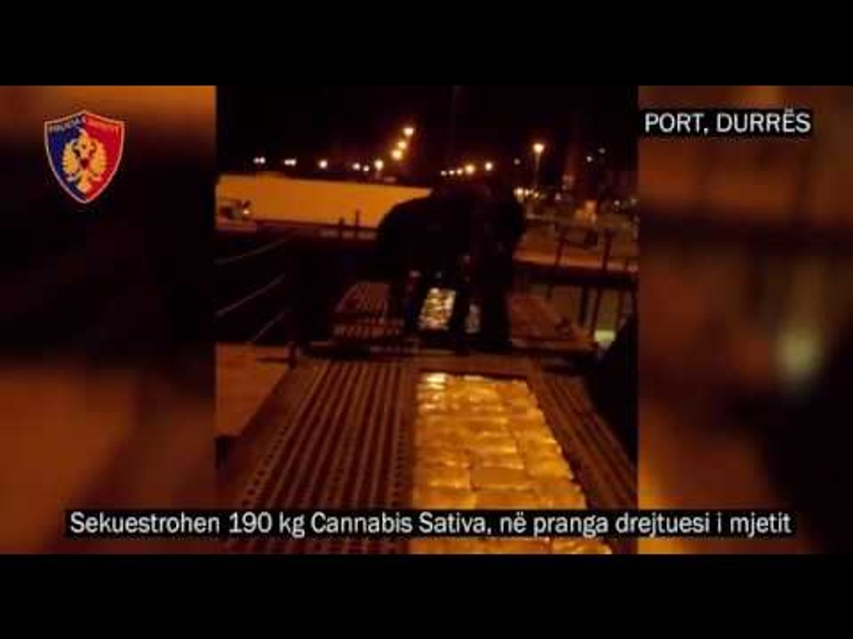 Kanabis drejt Italisë, zbulohet kamioni me 190 kg