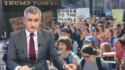 Thousands protest Trump victory in rallies across the US