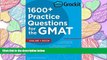 PDF [DOWNLOAD] Grockit 1600+ Practice Questions for the GMAT: Book + Online (Grockit Test Prep)