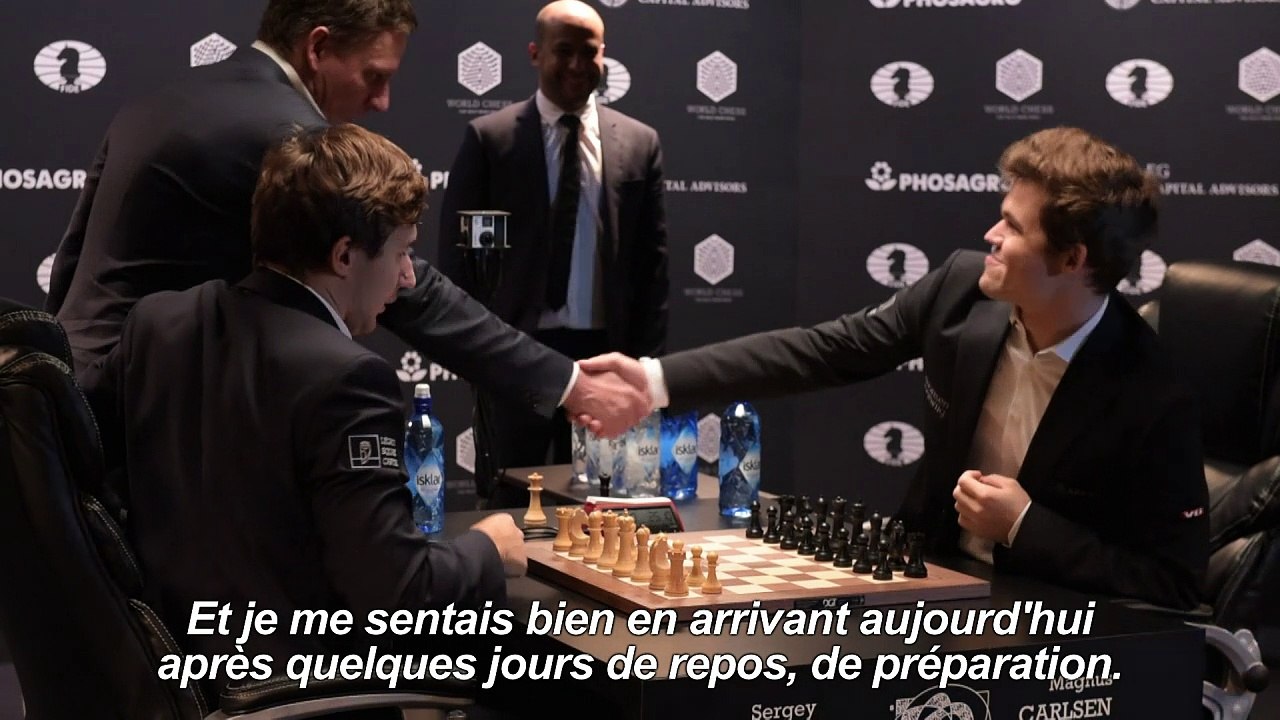 Echecs: Carlsen bat Kariakine et reste champion du monde