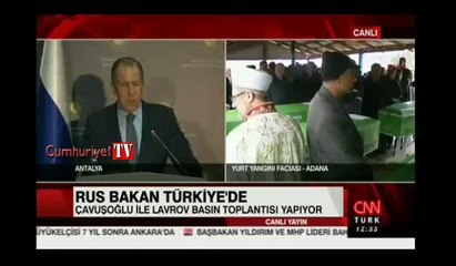 Lavrov'a Suriye'de TSK'ye yapılan saldırı soruldu: İlgimiz yok, Suriye yaptı