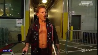 Seth Rollins Attacks Chris Jericho in Parking Lot - Monday Night Raw 28/11/16