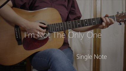 SAM SMITH - I'm Not The Only One (Single Note Cover)