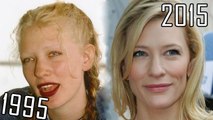 Cate Blanchett (1995 - 2015) all movies list from 1995! How much has changed? Before and Now! The Curious Case of Benjamin Button, The Aviator, Babel, Indiana Jones and the Kingdom of the Crystal Skull, Robin Hood, Blue Jasmine, I'm Not There, Elizabeth