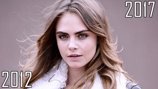 Cara Delevingne  (2012-2017) all movies list from 2012! How much has changed? Before and Now! Paper Towns, Suicide Squad, The Face of an Angel, Pan, Anna Karenina