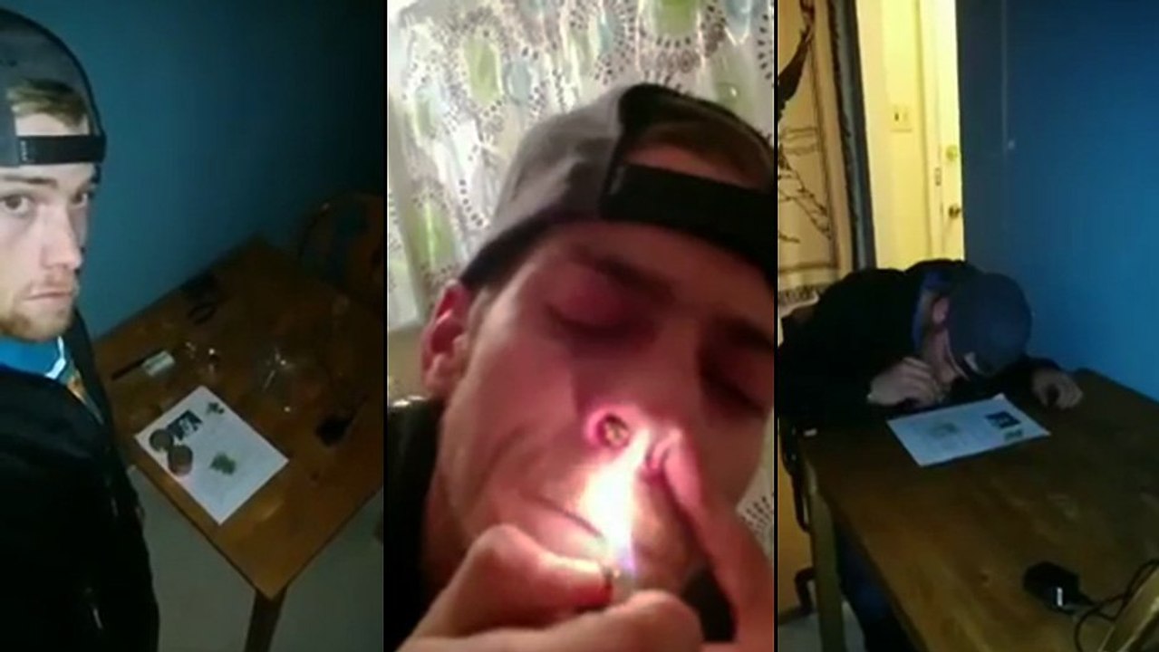 Un moment WTF où ce mec fumera de la WEED avec ses NARINES !