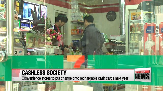 Convenience stores to put change onto rechargable cash cards next year