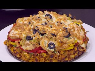 بيتزا المكرونة | نادية سرحان