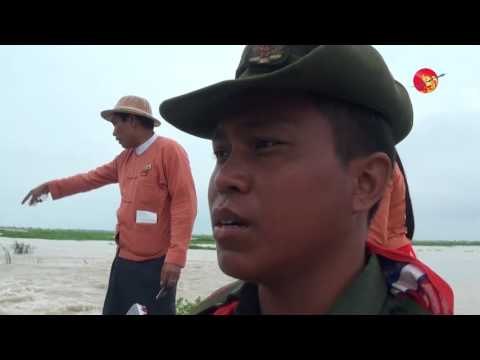 Flooding in Rangoon Division