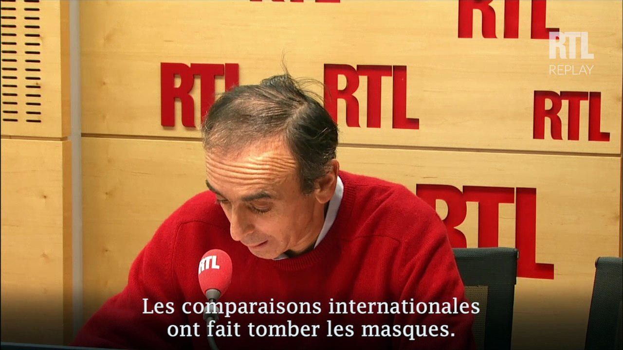 Éric Zemmour : "Le niveau de nos élèves ne baisse pas, il s'effondre"