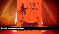 Price Latin Via Ovid: A First Course Second Edition Jacob E. Nyenhuis On Audio