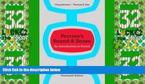 Price Perrine s Sound and Sense: An Introduction to Poetry (Perrine s Sound   Sense: An