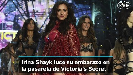 Irina Shaik y su embarazo en el desfile de Victoria's Secret