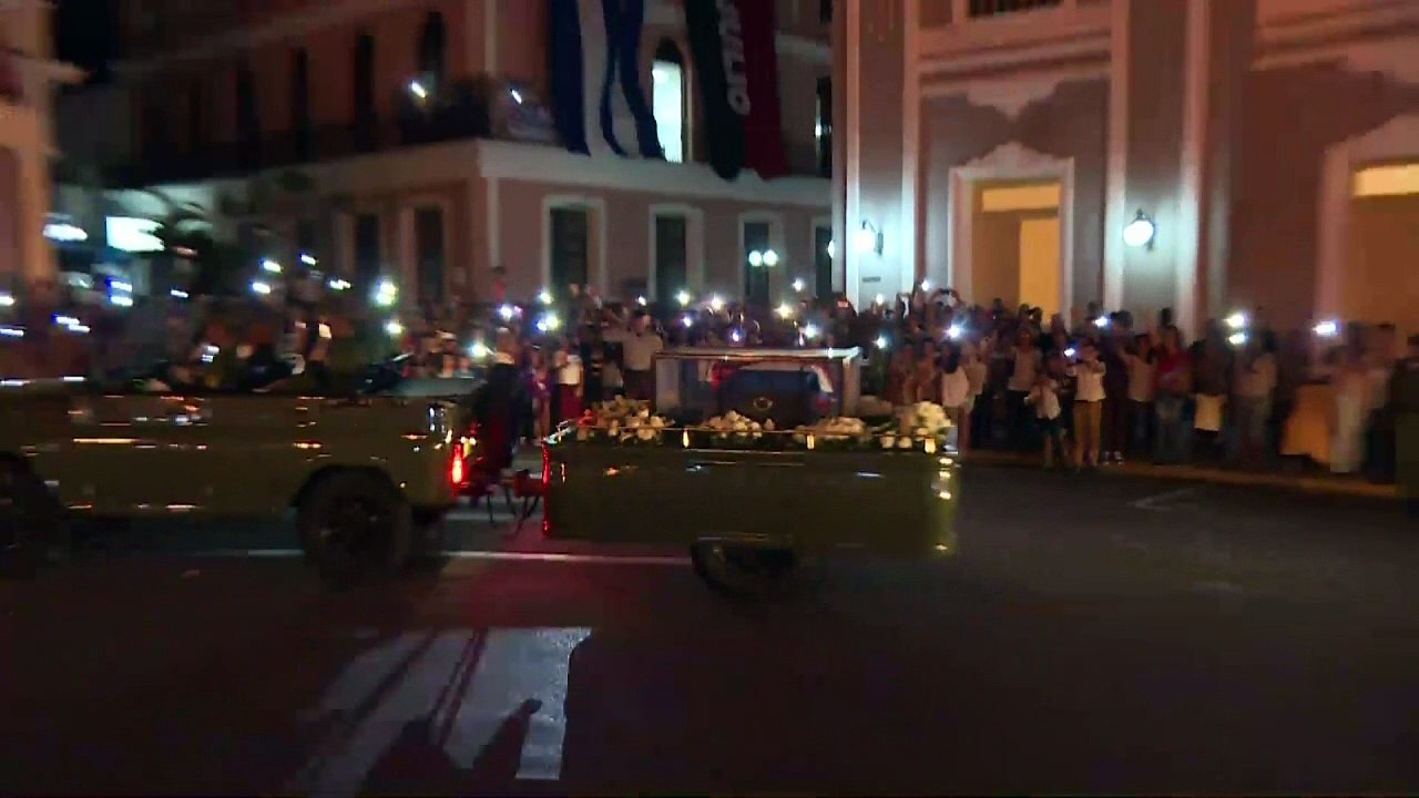 "Viva Fidel": le dernier voyage de Fidel Castro à travers Cuba