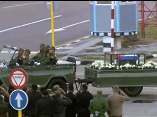 বিভিন্ন শহরে ফিদেল ক্যাস্ত্রোর দেহাবশেষবাহী কফিন প্রদক্ষিণ