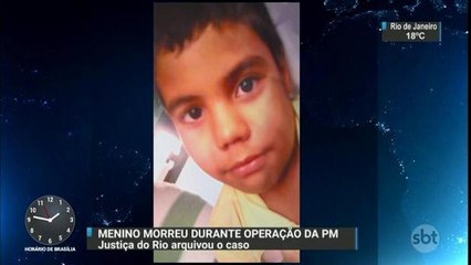 Justiça do Rio arquiva processo contra PMs acusados de matar uma criança