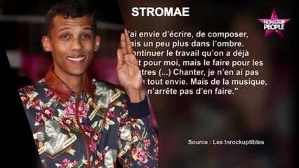 Stromae "n'a plus ene de chanter", l'artiste va-t-il arrêter la musique ? (VIDEO)