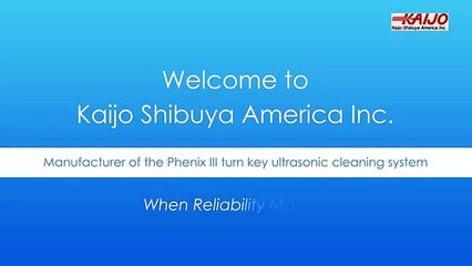 Ultrasonic Cleaning Systems Manufacturer