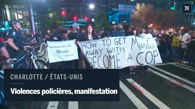 Etats-Unis : le policier qui a abattu un Noir à Charlotte ne sera pas poursuivi
