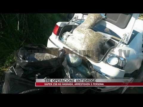 Tre operacione antidroge, sekuestrohen 258 kg kanabis - News, Lajme - Vizion Plus