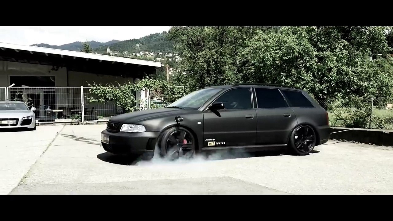 Best Burnout EVER!!! AWD  Audi RS4 720PS 830Nm AWD Burnout