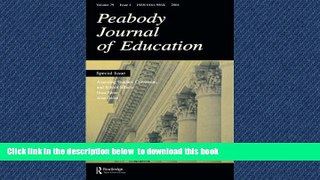 Buy  Assessing Teacher, Classroom, and School Effects: A Special Issue of the Peabody Journal of