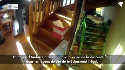 La perquisition chez Zone Téléchargement en Andorre