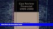 Best Price Cpa Review Financial 1999-2000 Irvin N. Gleim For Kindle
