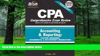 Price CPA Comprehensive Exam Review, 2003: Accounting   Reporting (32nd Edition) Nathan M. Bisk On
