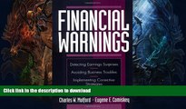 READ  Financial Warnings: Detecting Earning Surprises, Avoiding Business Troubles, Implementing