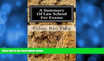 Pre Order A Summary Of Law School For Exams *Law school / Examinations: Big Rests Law Method -  6