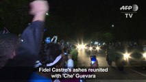 Fidel Castro's ashes reunited with 'Che' Guevara