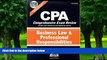 Best Price CPA Comprehensive Exam Review, 2002-2003: Business Law   Professional Responsibilities