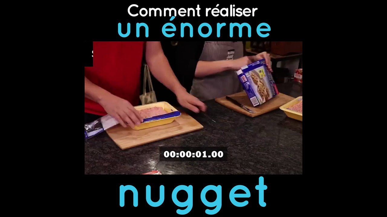 Voici un énorme nugget pour les plus gourmand !