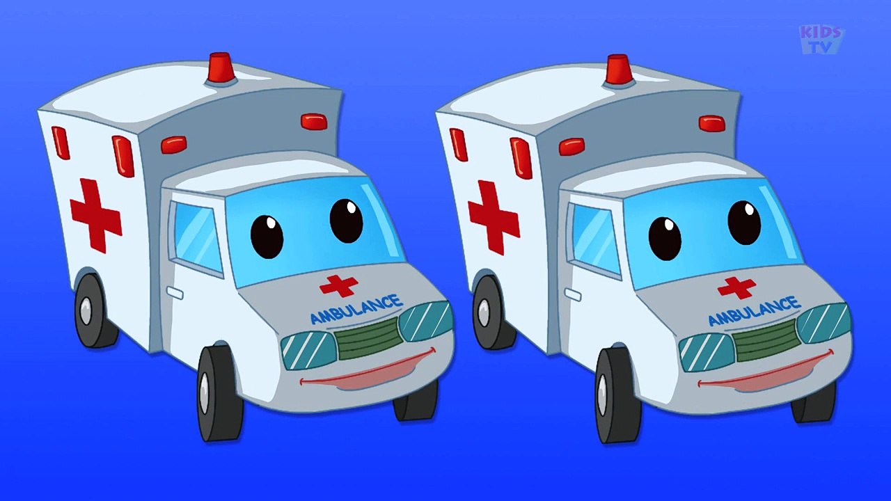 Ambulances Numbers   Learn numbers from 1 to 7