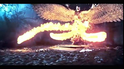 BEAST Demon vs Gargoyles Fight Scene - HD