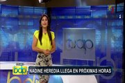 Aeropuerto Jorge Chávez: Nadine Heredia llega en las próximas horas