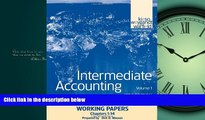 FREE PDF  Intermediate Accounting, Working Papers, Volume 1: IFRS Edition  FREE BOOOK ONLINE