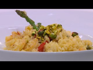 أرز بالجمبري والخضار على الطريقة التايلندى | هشام السيد