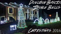 Christmas home light show gets dueling banjo shakeup