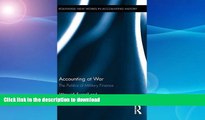 READ  Accounting at War: The Politics of Military Finance (Routledge New Works in Accounting