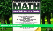 Best Price Math for Civil Service Tests LearningExpress LLC Editors On Audio