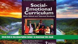 Audiobook Social-Emotional Curriculum with Gifted and Talented Students (Critical Issues in Gifted