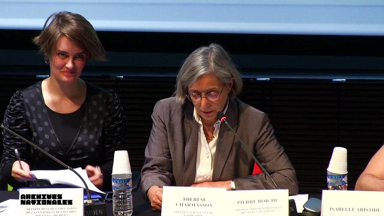 Thérèse Charmasson : Table ronde